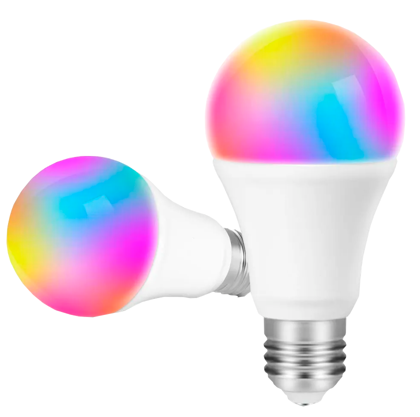 Lâmpada Inteligente Wifi A60 E27 RGBW 9W Lâmpada Inteligente Wifi A60 E27 RGBW 9W